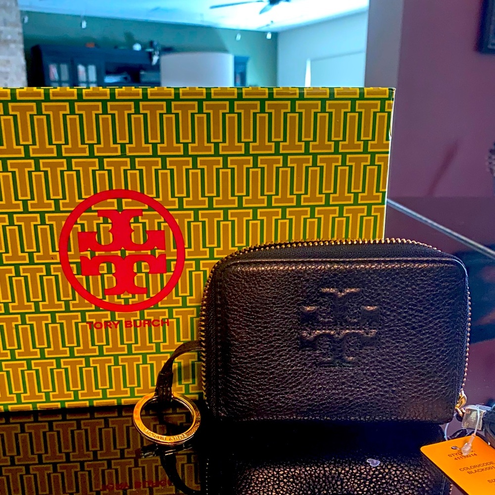 Tory Burch Coinpurse with Tassel and Keyring